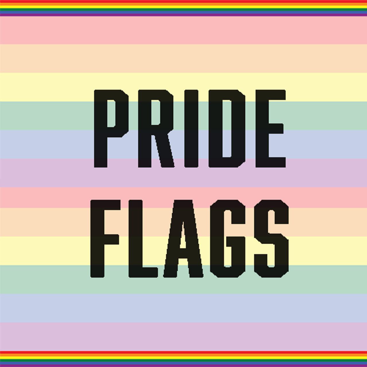 Pride Flag Two Tone Raglans